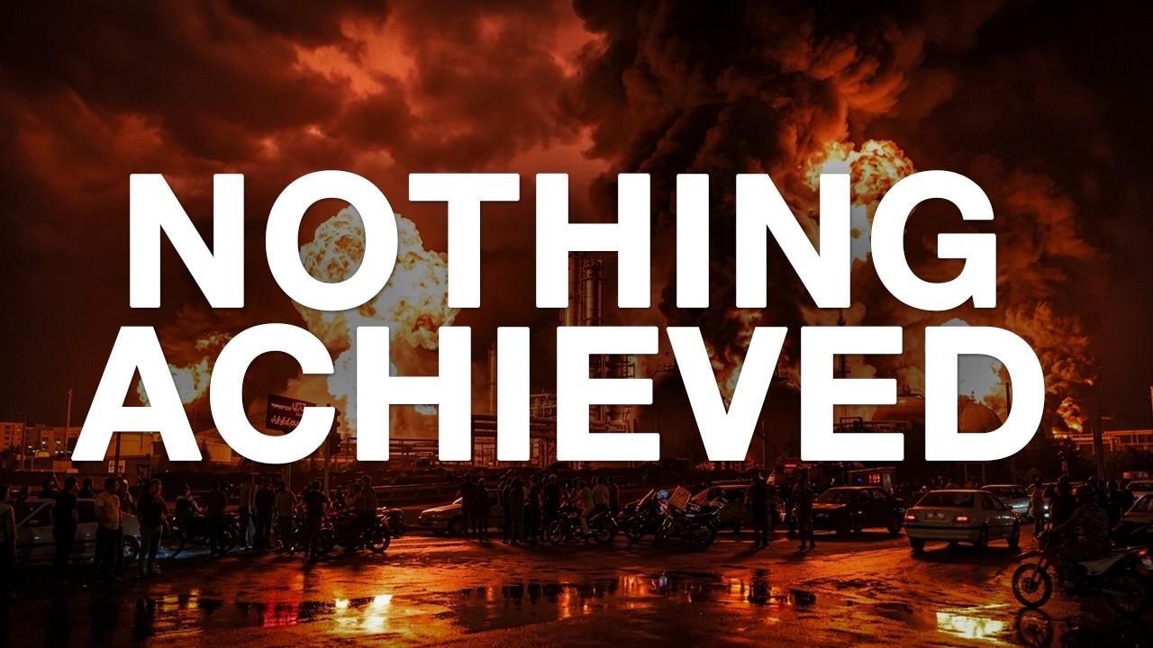 The Iran War Was a Total Failure.