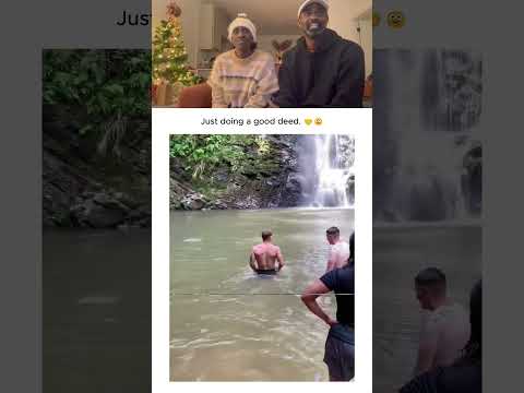 Just doing a good deed. 😆