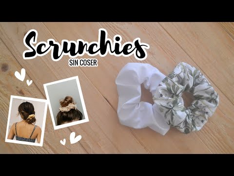 Cómo hacer coleteros sin coser