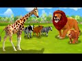 घमंडी जिराफ Giraffe Aur Sher Ki Kahani Hindi Kahaniya Panchatantra Moral Stories