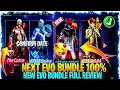 NEXT EVO BUNDLE 100 NEW EVO BUNDLE FULL REVIEW FF NEXT EVO BUNDLE EVENT FREE FIRE NEW EVENT