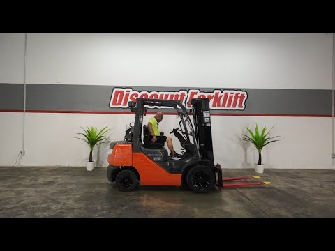 TOYOTA 8FGCU25 5,000lbs LP(Propane) #5782 - Forklift for Sale