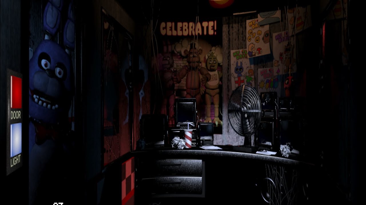 What do you do if your door is stuck in FNAF 1? Tipseri