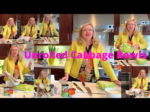 How to Make Unrolled Cabbage Bowls 3-25-20 Lisa's Recipe of the Day