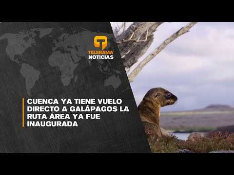 Cuenca ya tiene vuelo directo a Galápagos la ruta área ya fue inaugurada