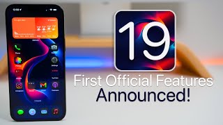 First Official iOS 19 Features Announced!