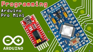 Getting Started with the Arduino Pro Mini || How to program Arduino Pro Mini with FTDI
