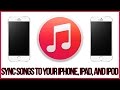 Itunes 12 Tutorial - How To Sync Songs To Your.