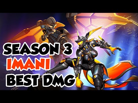 PALADINS IMANI SEASON 3 BEST DAMAGE! RANKED GAME WITH SUPER FUNNY VOICE CHAT!