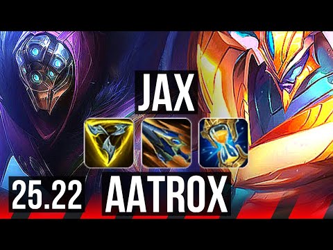 JAX vs AATROX (TOP) | 11/1/7, Comeback, Legendary | EUW Master | 25.22