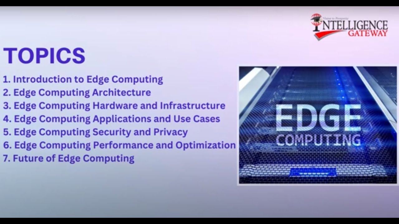 Lesson 5: Security And Privacy |  EDGE COMPUTING