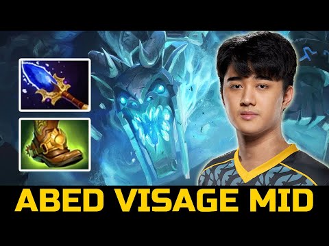 ABED VISAGE MID GODLIKE - AGAHANIMS BUILD DOTA 2