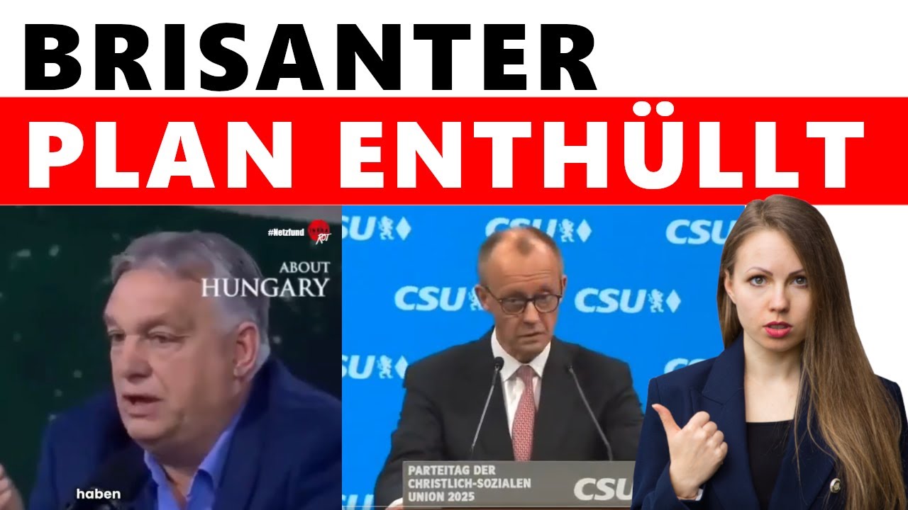 Orban enthüllt Beschluss | Merz liefert Beweise, das es genau stimmt!