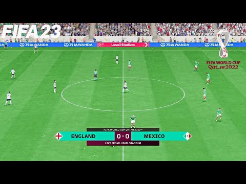 FIFA 23 | England vs Mexico - World Cup Final - PS5 Full Match & Gameplay