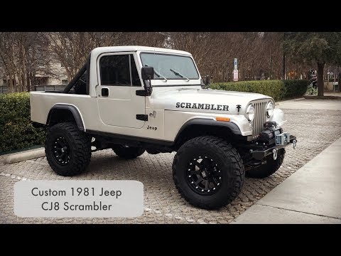 1981 Jeep CJ8 Scrambler LS V8 Swapped - Walk Around