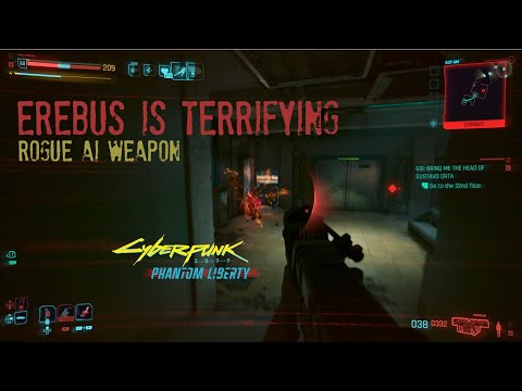Erebus is terrifying - Cyberpunk 2077 Phantom Liberty