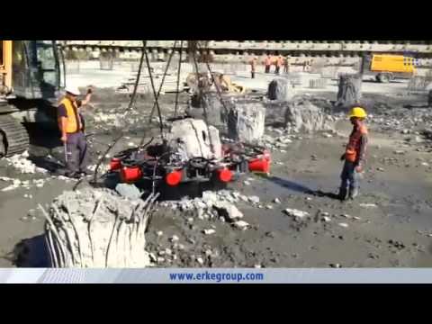 ERKE Group, EPB-10 Pile Breaker - Kazıkbaşı Kırıcısı - Vadistanbul - www.erkegroup.com