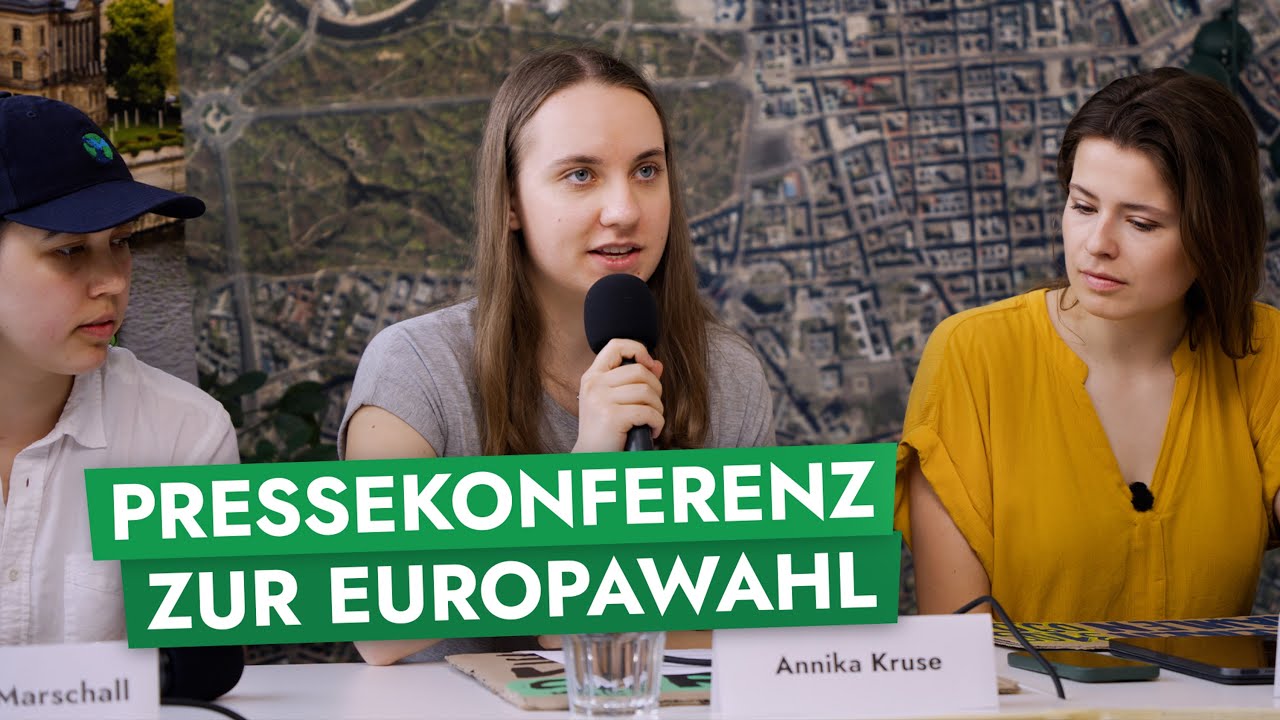 FFF Pressekonferenz zur Europawahl-Kampagne #ReclaimTikTok