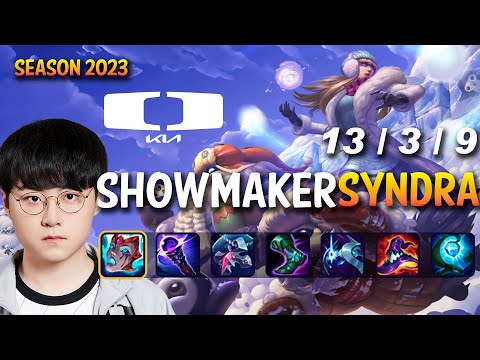 DK Showmaker SYNDRA vs ORIANNA Mid - Patch 13.21 KR Ranked