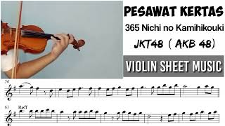 Download lagu Pesawat Kertas - JKT48 || Violin Sheet Music mp3 Download lagu Pesawat Kertas - JKT48 || Violin Sheet Music mp3