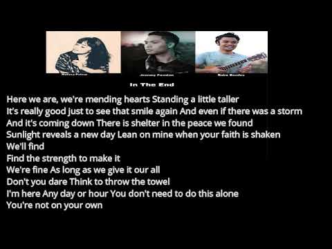 In The End Melissa Polinar, Jeremy Passion & Gabe Bondoc Lyrics