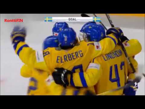 Game highlights: Sweden - Slovakia 4-3 goals IIHF 2018 1080HD Ruotsi - Slovakia | RonttiFIN-Sports