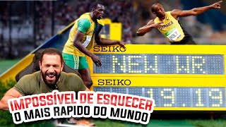O MAIOR SPRINT DE TODOS OS TEMPOS! FERNANDO SARDINHA REAGE AO RECORDE ABSURDO DE USAIN BOLT