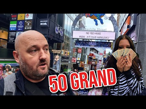 I GAVE MY DAUGHTER 50 GRAND TO SPEND IN JAPAN - We explore Takeshita Street in Tokyo and Tokyo Plaza