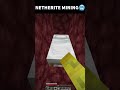 Minecraft Netherite Mining