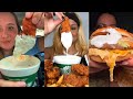 TIKTOK Mukbang Compilation Wingstop McDonald S Chipotle Crumbl Wendy S More