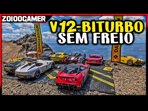 LADEIRA SEM FREIO - TODO MUNDO DE V12 BITURBO - FORZA HORIZON 5 ONLINE