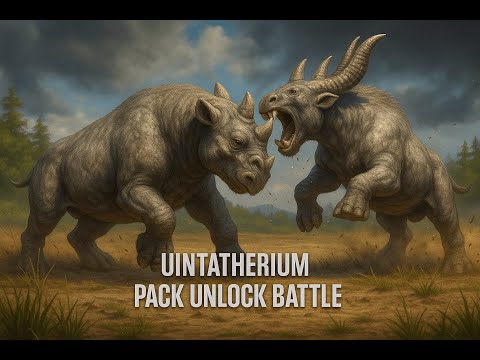 UINTATHERIUM PACK UNLOCK BATTLE II Jurassic World The Game II Dinosaurs Game