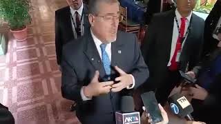 Arévalo habla de acciones inmediatas por derrumbes de viviendas en San Miguel Petapa