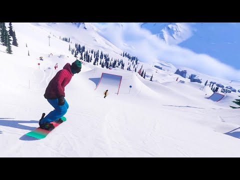 INSANE OPEN WORLD SNOWBOARDING! (Shredders)