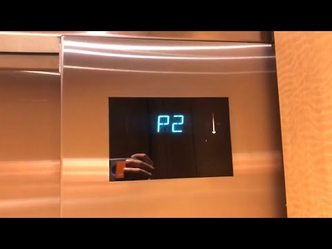 2002 Otis Series 4 Elevonic 411 Traction Parking Elevator at Bentall 5 in Vancouver BC