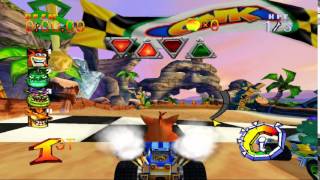 PS2 Crash Nitro Kart SLES-51511 Russian Intro &