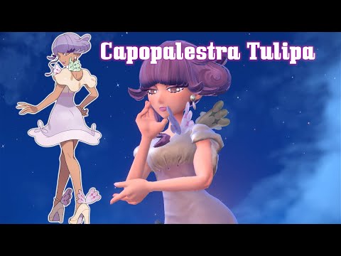 Pokèmon Scarlatto - Capopalestra Tulipa