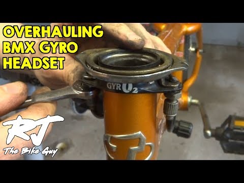 Overhaul BMX Bike Headset With Gyro/Rotor/Detangler