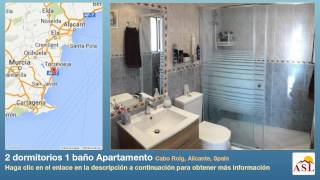 preview picture of video '2 dormitorios 1 baño Apartamento se Vende en Cabo Roig, Alicante, Spain'