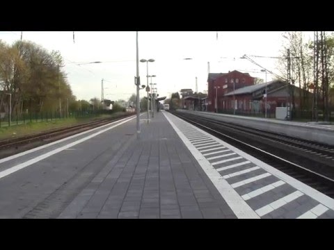 ICE BR 401 fährt mit 200 km/h durch Bassum