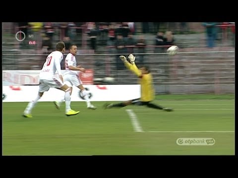 Szakály Péter gólja a Budapest Honvéd - DVSC-TEVA mérkőzésen