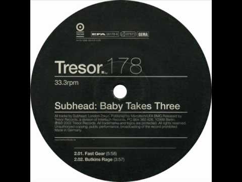 Subhead - Fast Gear (Tresor178)