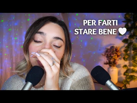 QUESTO VIDEO ASMR SERVE PER FARTI STARE MEGLIO 🤍 Rassicurante