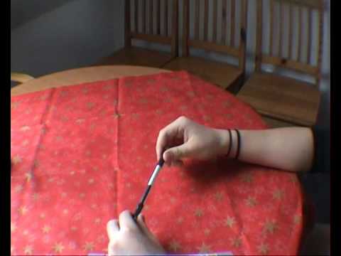 Penspinning tutorial: Anfänger combo, basics german/deutsch