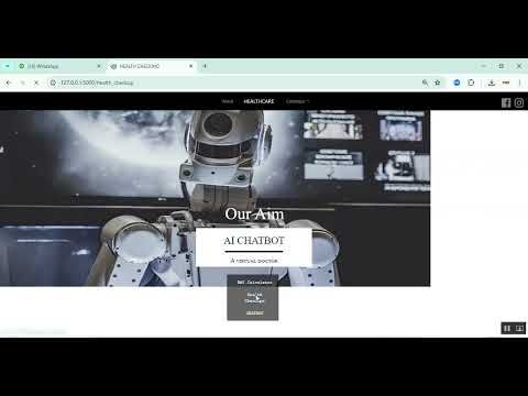 AI Chatbot Virtual Doctor in Python Projects