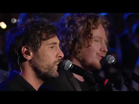Weihnachten mit dem Bundespräsidenten - Max Giesinger und Michael Schulte singen "Hallelujah"
