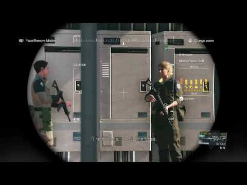 METAL GEAR SOLID V: THE PHANTOM PAIN Female soldiers talk