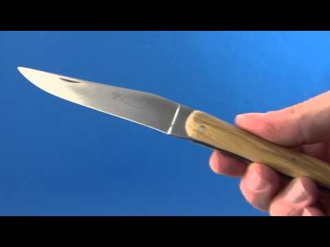 Laguiole en Aubrac Wanderer Taschenmesser Olive - www.pizzini.at