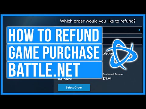 How To Refund A Game On Battle.net /// Refund A Blizzard Game