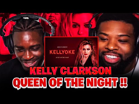 BabantheKidd FIRST TIME reacting to Kelly Clarkson - Queen Of The Night! (Official Audio)